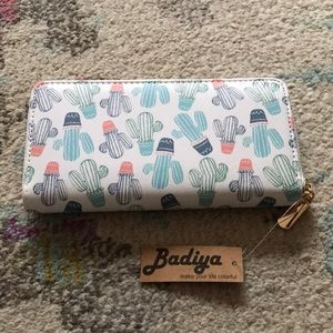 Cactus print wallet!